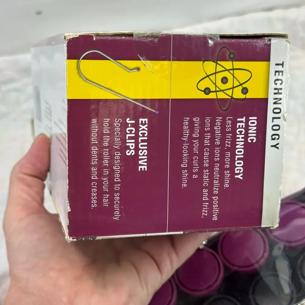 Vintage Remington travel 10 pack hot rollers compack
